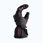 RST Women's S1 V2 CEMotorcycle Sports Gloves (Black / Flo Pink)