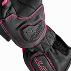 RST Women's S1 V2 CEMotorcycle Sports Gloves (Black / Flo Pink)