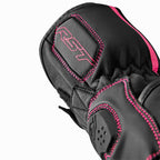 RST Women's S1 V2 CEMotorcycle Sports Gloves (Black / Flo Pink)