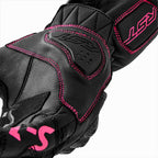 RST Women's S1 V2 CEMotorcycle Sports Gloves (Black / Flo Pink)