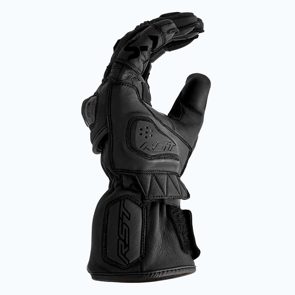 RST Women's S1 V2 CE Motorcycle Sports Gloves (Black / Black)