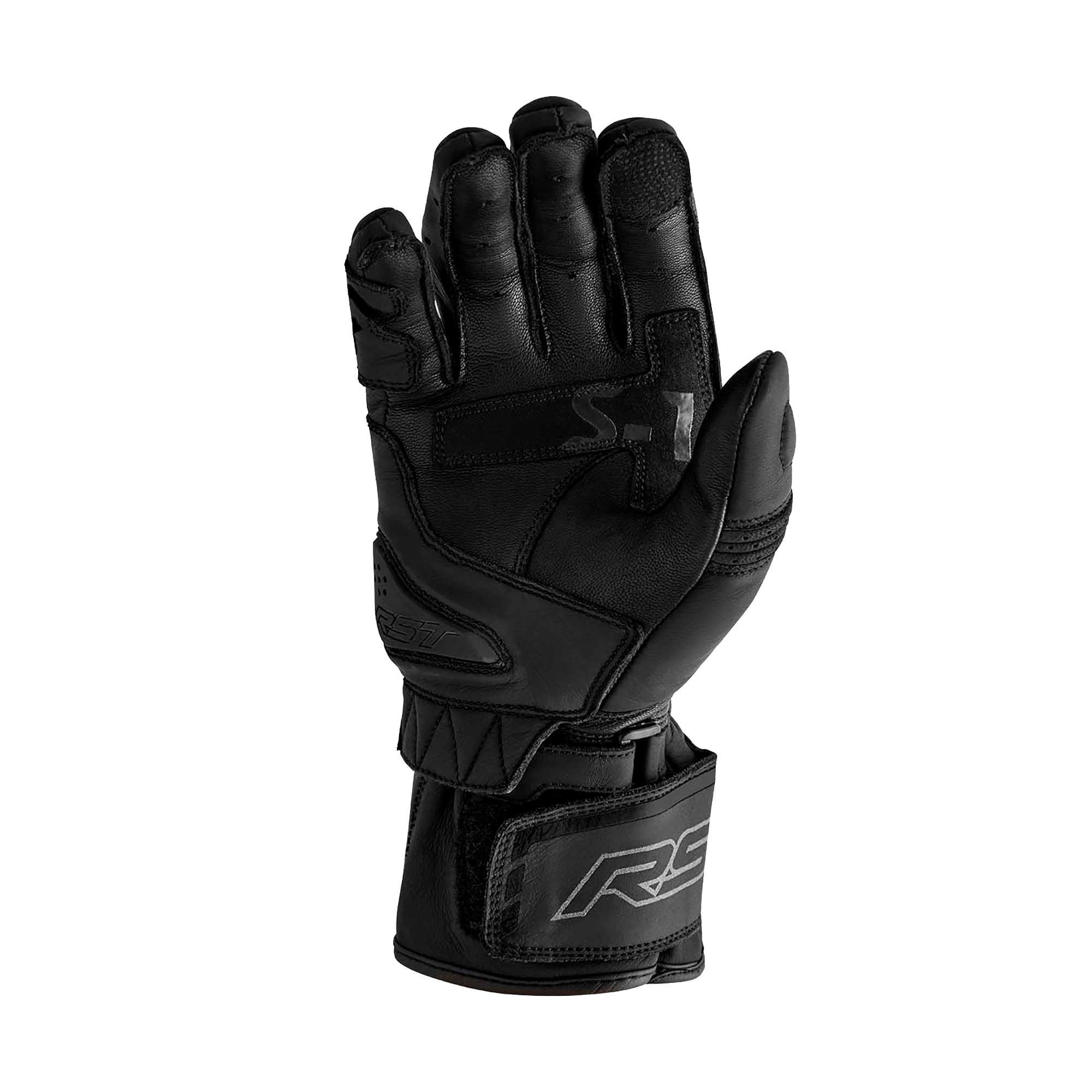 RST Women's S1 V2 CE Motorcycle Sports Gloves (Black / Black)