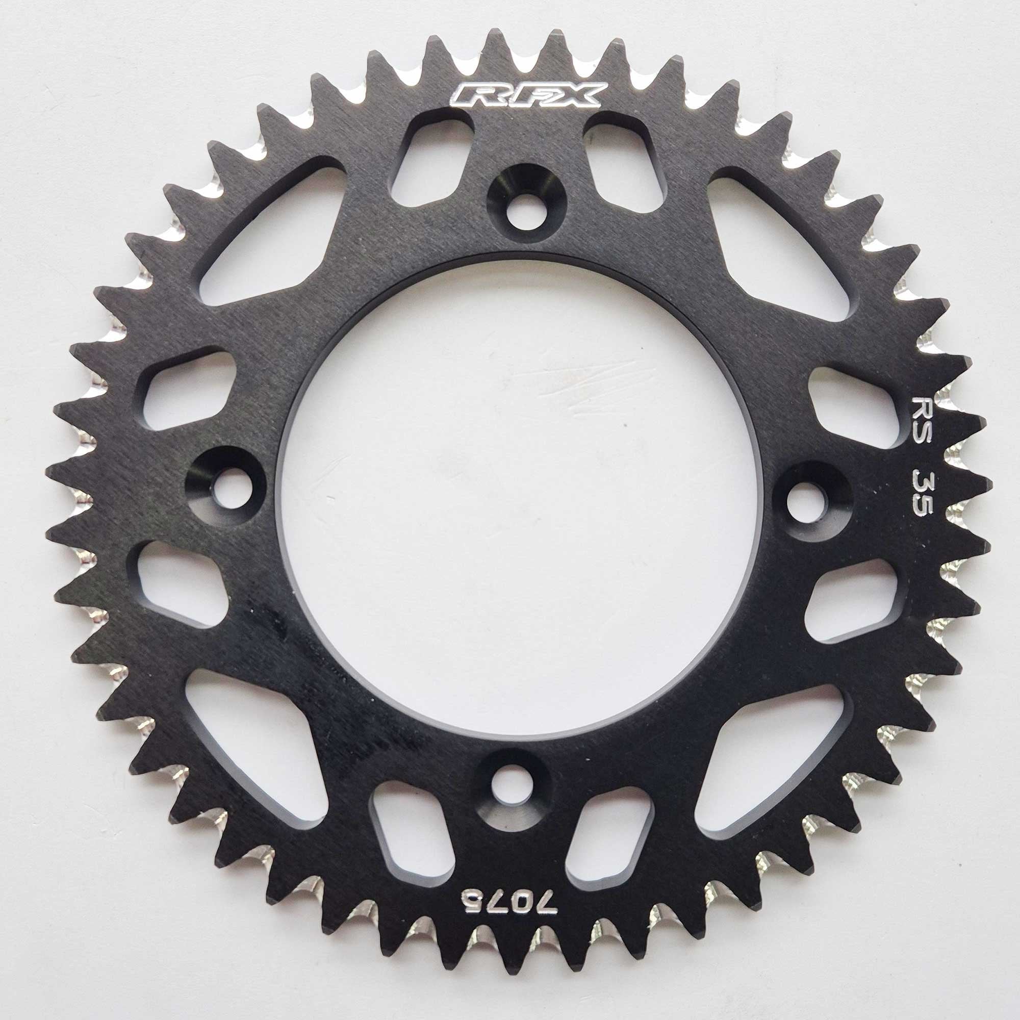 RFX Pro Series Elite Sprocket (Rear 121U/FXRS35) 428 - YZ80 93-00, YZ85 01-26, RM80 82-01, RM85 02-26