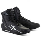Alpinestars Faster-4 Motorcycle Riding Shoes (Black/White)