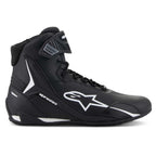 Alpinestars Faster-4 Motorcycle Riding Shoes (Black/White)
