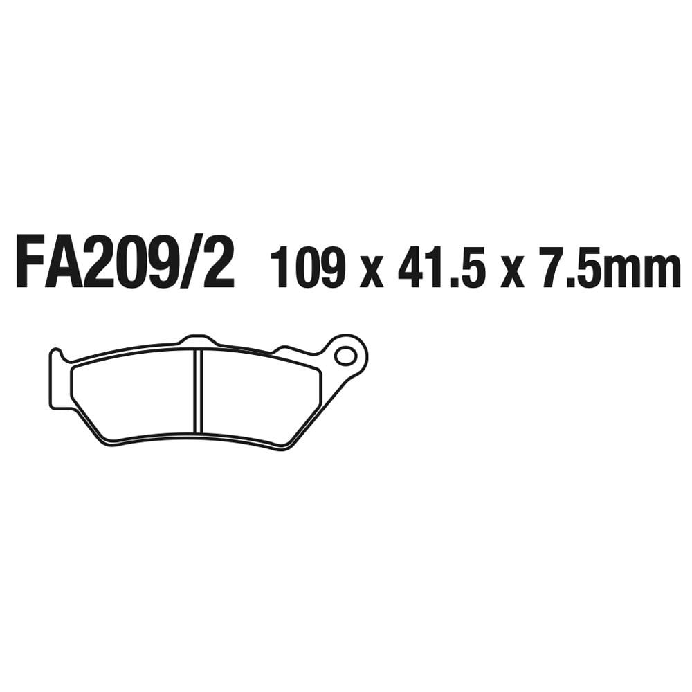 EBC - Brake Pads - FA209/2HH