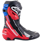 Alpinestars (Honda) Race Boots - Supertech R (Black/Bright Red/Blue)