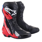 Alpinestars (Honda) Race Boots - Supertech R (Black/Bright Red/Blue)