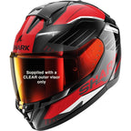 Shark (2025) Helmet - Ridill 2 Bersek (Black/Red/White)