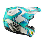 Troy Lee Designs MX | Enduro Helmet - SE5 Composite MIPS Integra - CREST (Real Teal)