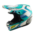 Troy Lee Designs MX | Enduro Helmet - SE5 Composite MIPS Integra - CREST (Real Teal)