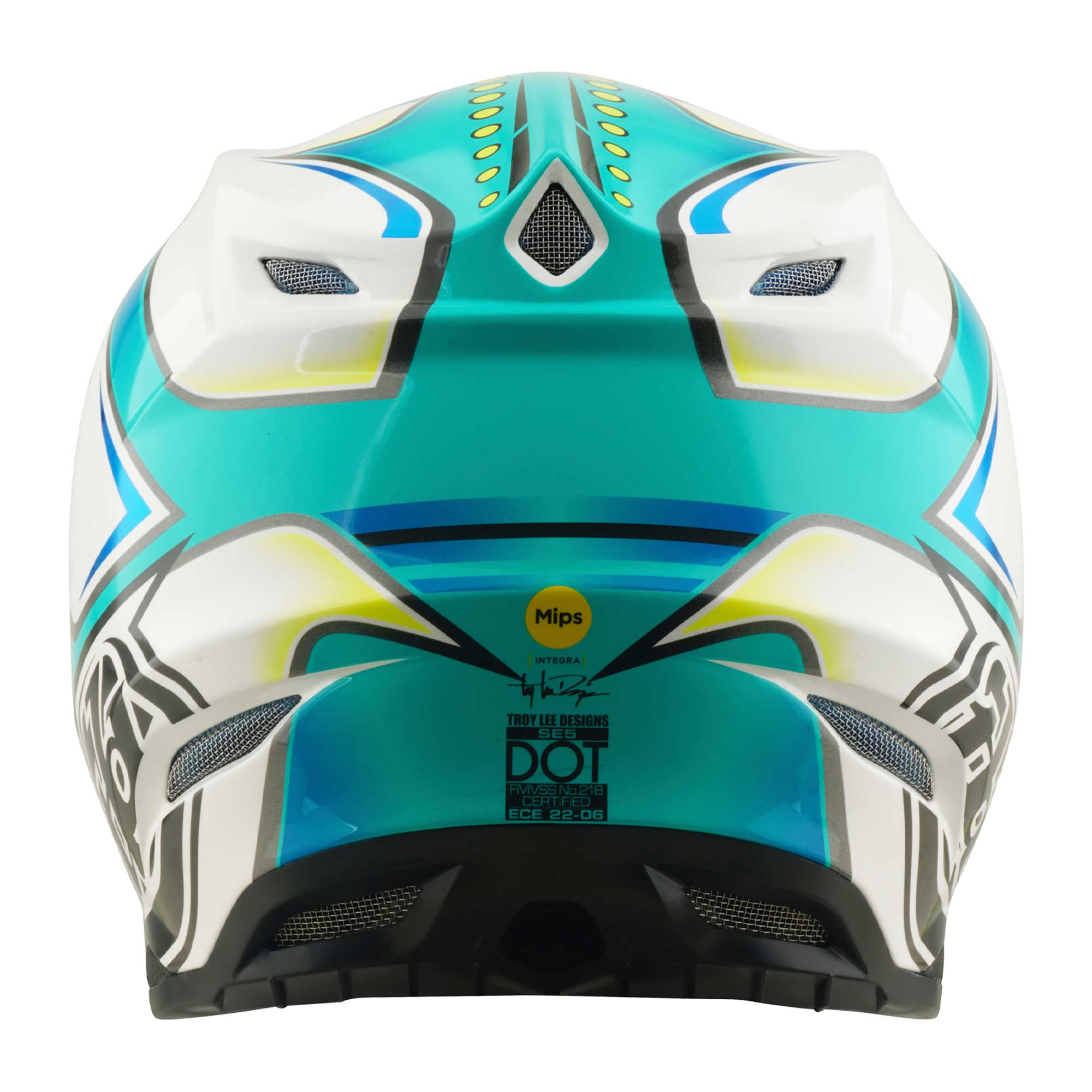 Troy Lee Designs MX | Enduro Helmet - SE5 Composite MIPS Integra - CREST (Real Teal)