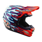 Troy Lee Designs MX | Enduro Helmet - SE5 Composite MIPS Integra - OVERSPRAY (Violet / White)