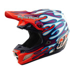 Troy Lee Designs MX | Enduro Helmet - SE5 Composite MIPS Integra - OVERSPRAY (Violet / White)