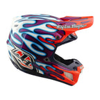 Troy Lee Designs MX | Enduro Helmet - SE5 Composite MIPS Integra - OVERSPRAY (Violet / White)