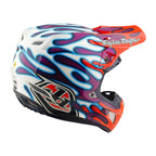 Troy Lee Designs MX | Enduro Helmet - SE5 Composite MIPS Integra - OVERSPRAY (Violet / White)