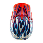 Troy Lee Designs MX | Enduro Helmet - SE5 Composite MIPS Integra - OVERSPRAY (Violet / White)
