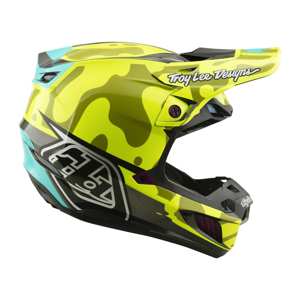 Troy Lee Designs MX | Enduro Helmet - SE5 Composite MIPS Integra - MYTH (Flo Yellow)
