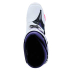 Alpinestars (MX26) MX Boots - Tech 10 (White/Violet/Navy Blue/Pink Fluo)