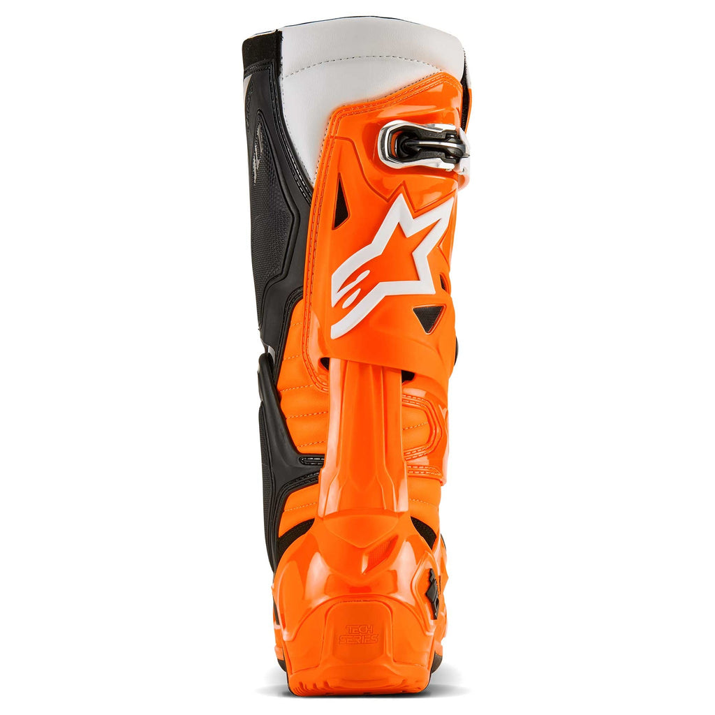 Alpinestars MX Boots - Tech 10 ENDURO (Orange Fluo/Black/White)