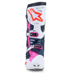 Alpinestars Tech 10 Super Vented MX Boots (Dark Blue/White/Black/Fuxia)