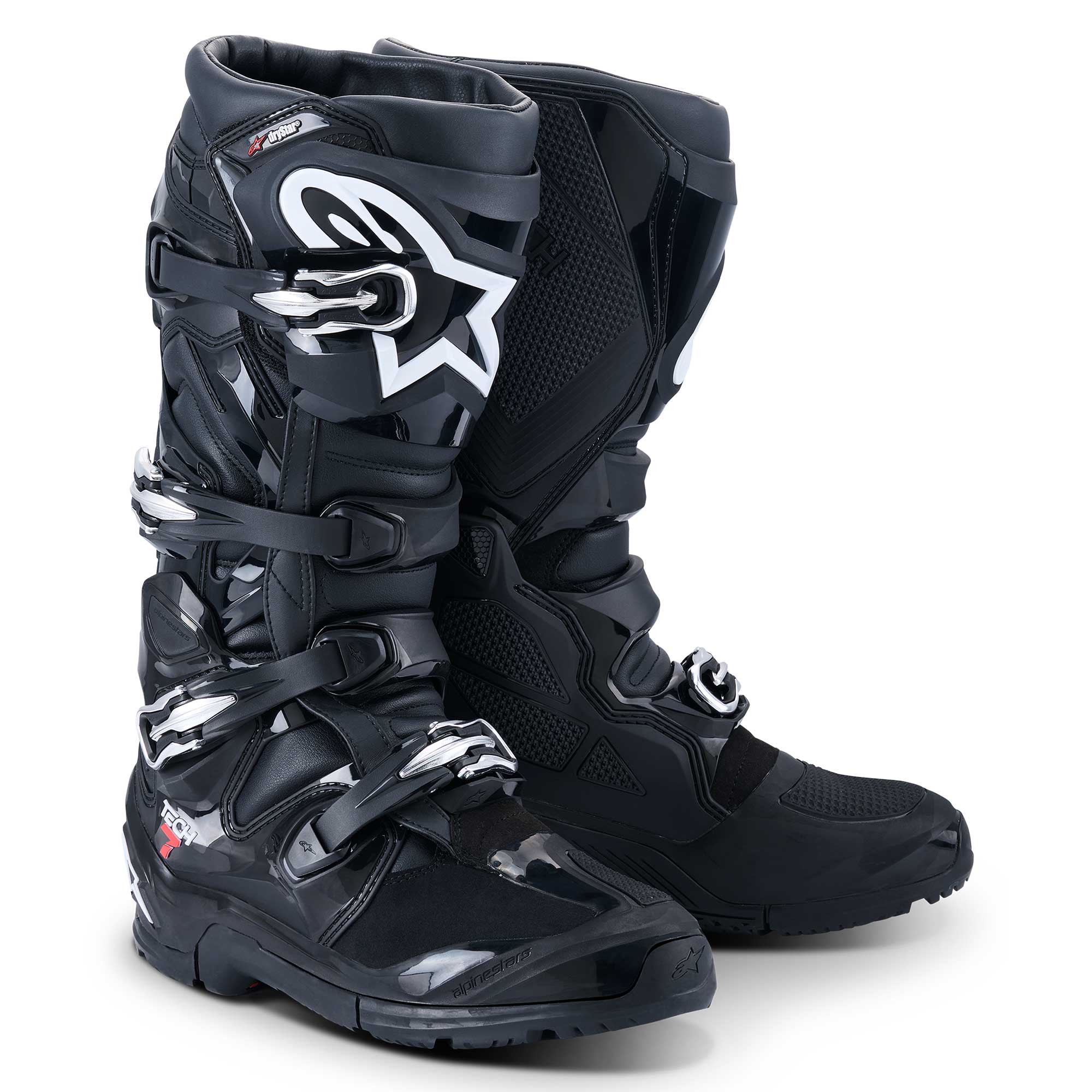 Alpinestars MX Boots - Tech 7 Enduro DRYSTAR **NEW Model** (Black)