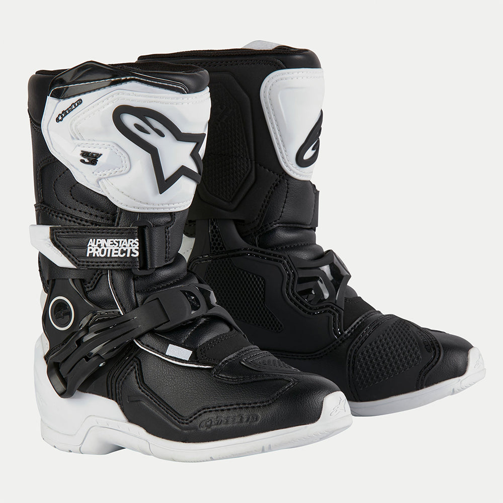 Alpinestars Kids MX Boots - Tech 3S (White/Black)