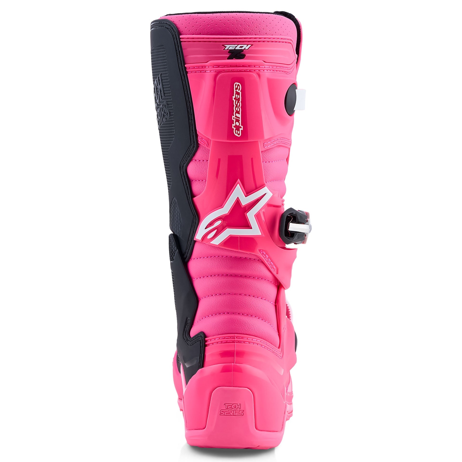 Alpinestars Youth MX Boots - Tech 7S (Pink Fluo/Black/White)