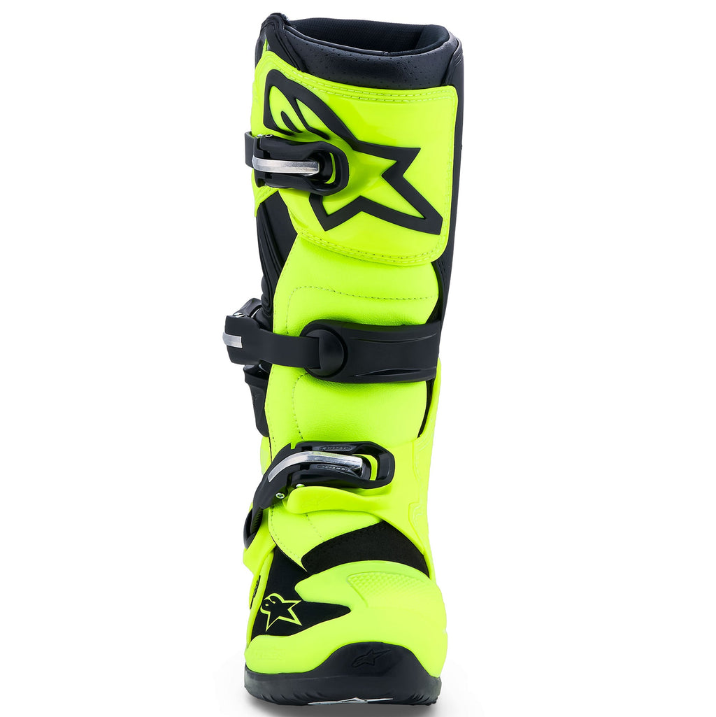 Alpinestars Youth Tech 7S MX Boots (Yellow Fluo/Black)