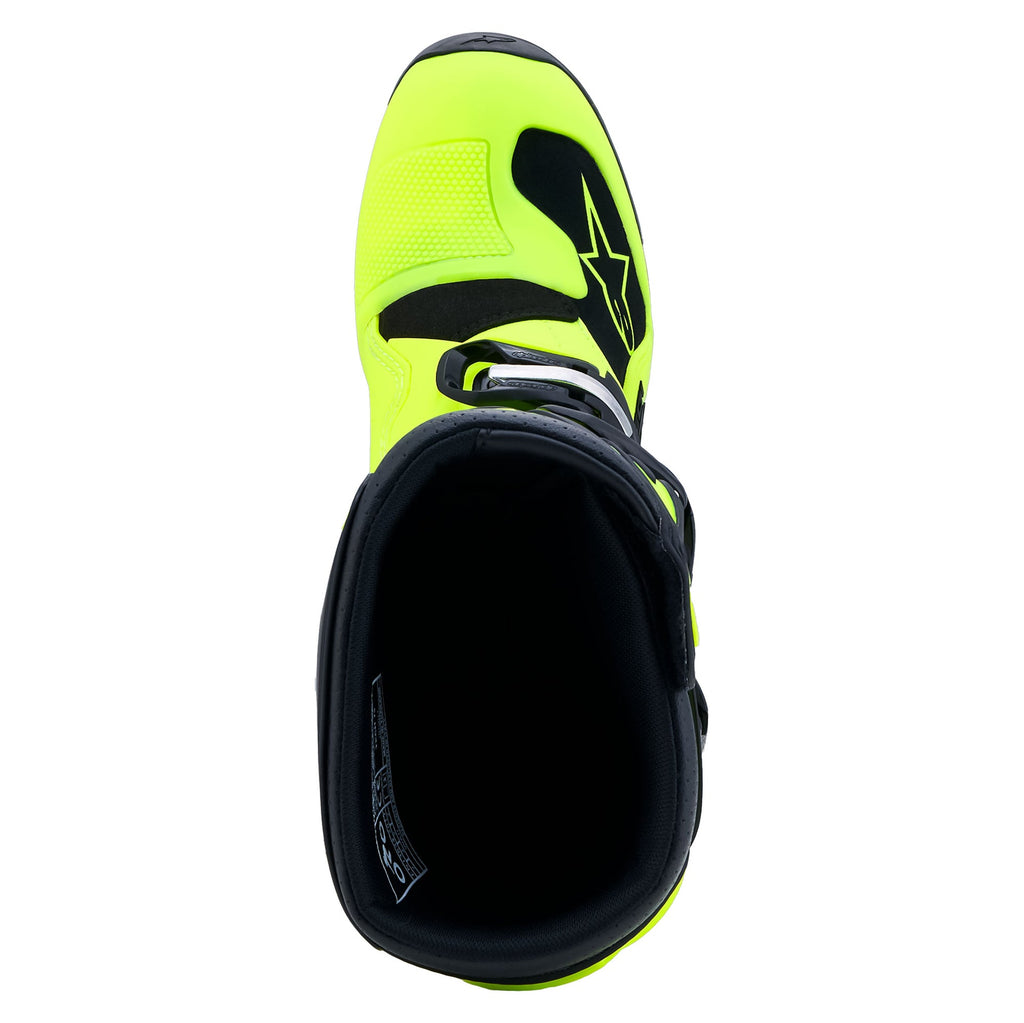 Alpinestars Youth Tech 7S MX Boots (Yellow Fluo/Black)
