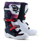 Alpinestars Youth Tech 7S MX Boots (Dark Blue/White/Black)