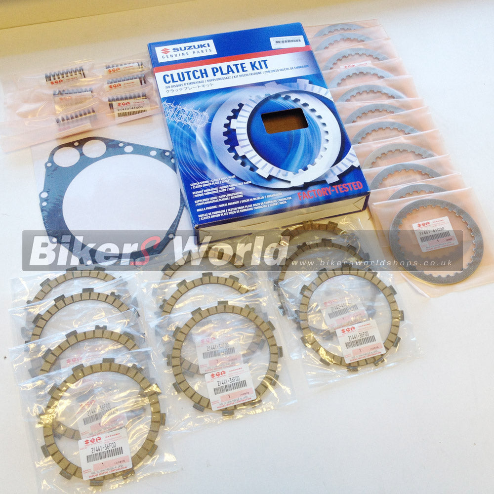 Suzuki Genuine Part - Clutch Plate Kit (GSXR 1000 K5-K6) - 21400-36861-000 (SS 21400-36860-000)