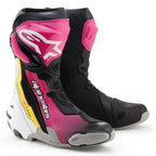 Alpinestars Supertech R Sports | Race Boots (Black/Magenta/White/Yellow)