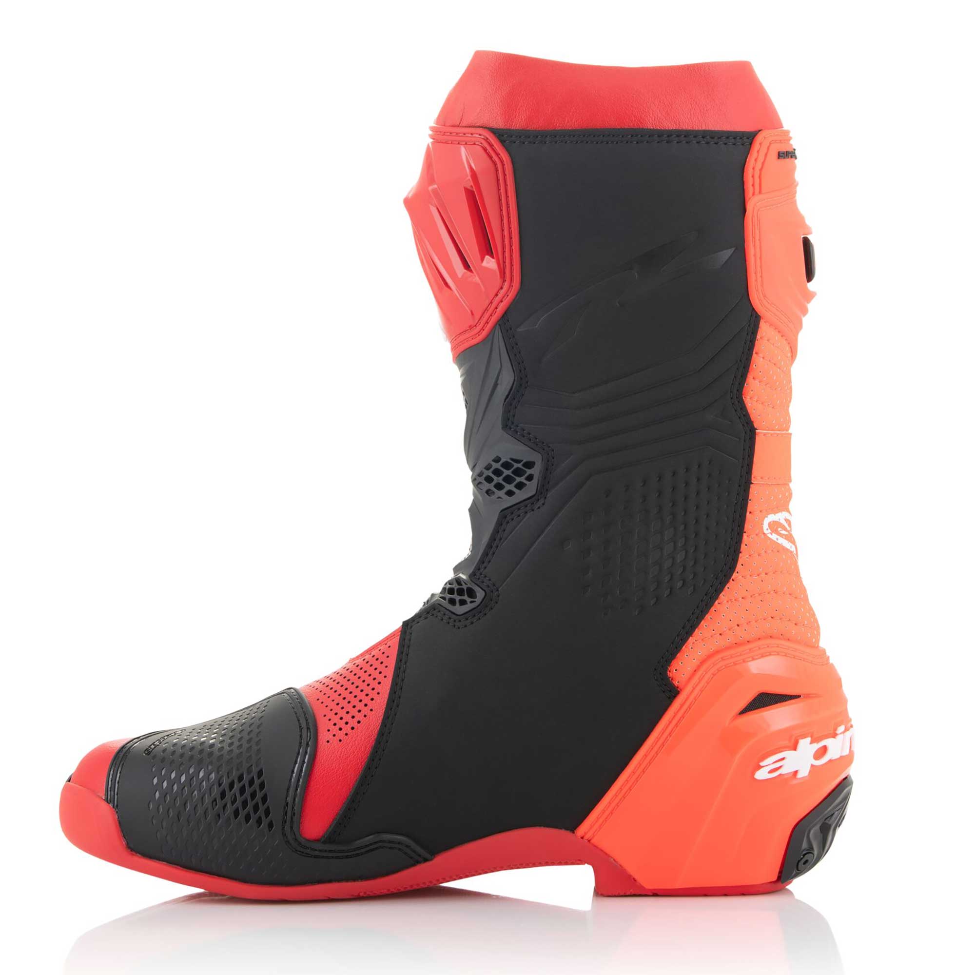 Alpinestars Supertech R VENTED Sports | Race Boots (Bright Red/Red Fluo)