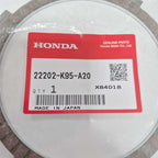 Honda Genuine Part - Clutch Plate - FRICTION - 22202-K95-A20
