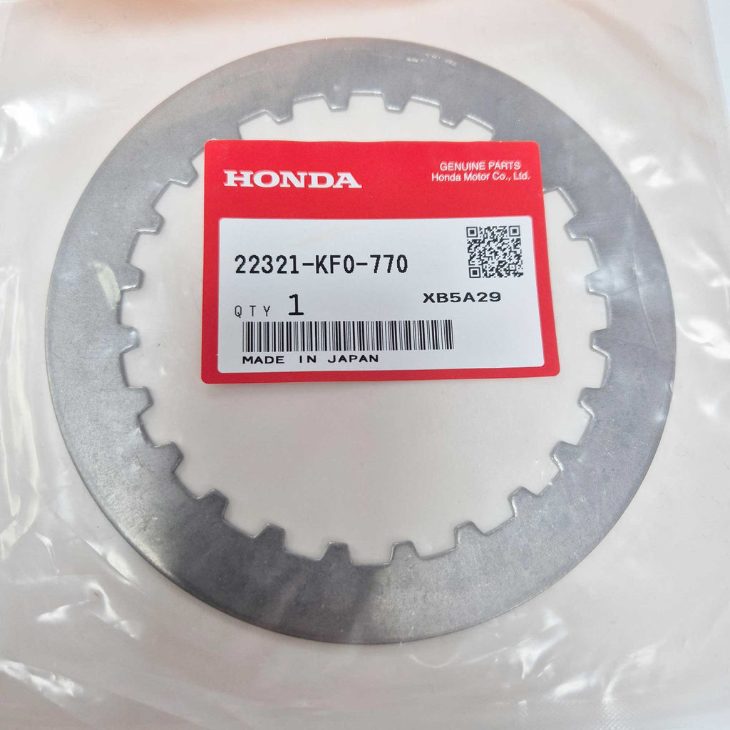 Honda Genuine Part - Clutch Plate - STEEL - 22321-KF0-770