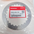 Honda Genuine Part - Clutch Plate - STEEL - 22321-KF0-770