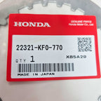 Honda Genuine Part - Clutch Plate - STEEL - 22321-KF0-770
