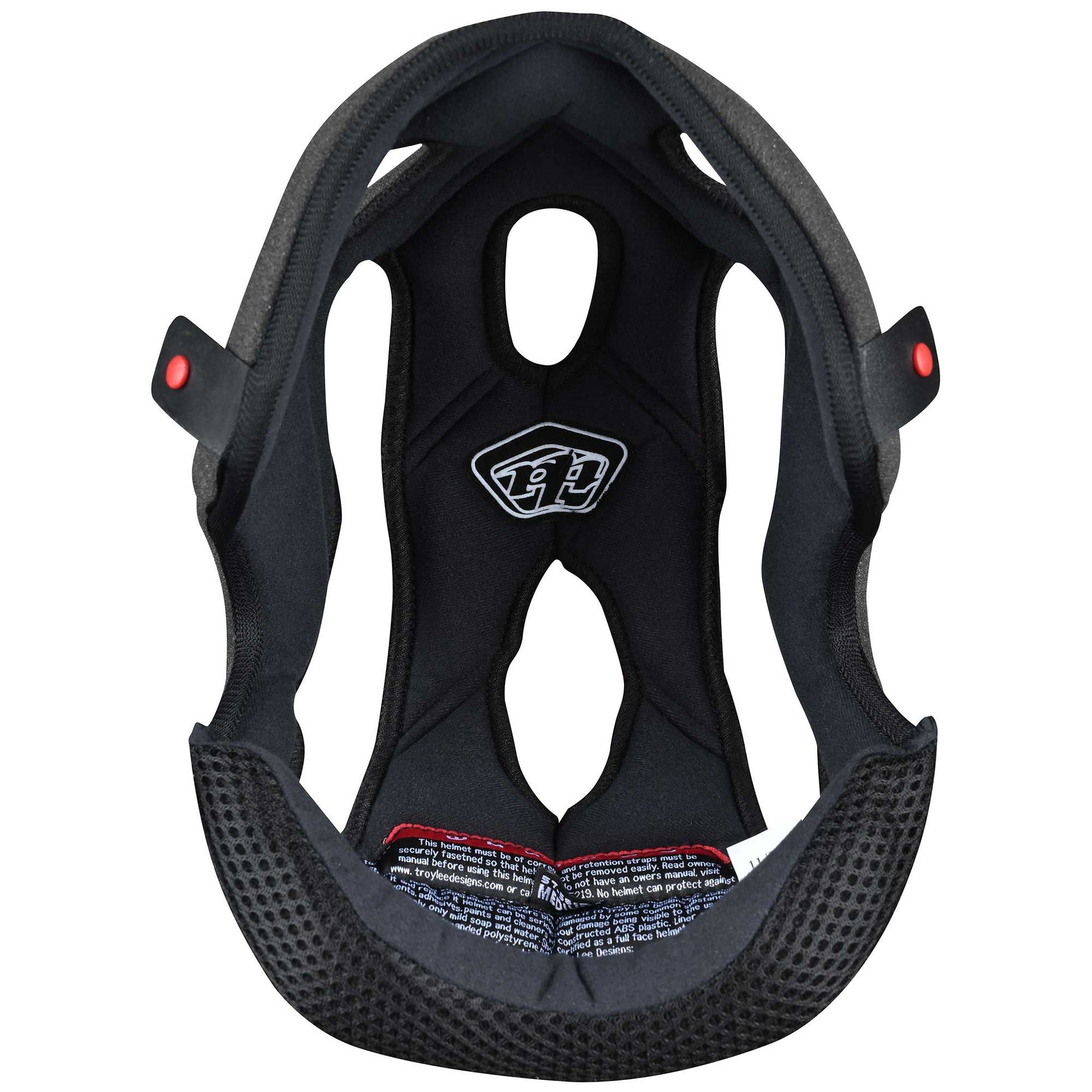 Troy Lee (Spares) Youth Helmet Liner - GP (Black)