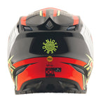 Troy Lee Designs SE5 Composite MIPS MYTH MX Helmet (Black/Infra Red)