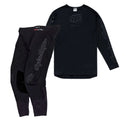 Troy Lee Designs MX | SX Jersey & Pant Kit Deal SE ULTRA MONO (Black)