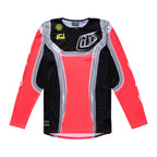 Troy Lee Motocross Jersey - SE Pro STRIPES (Infra Red/Black/White)
