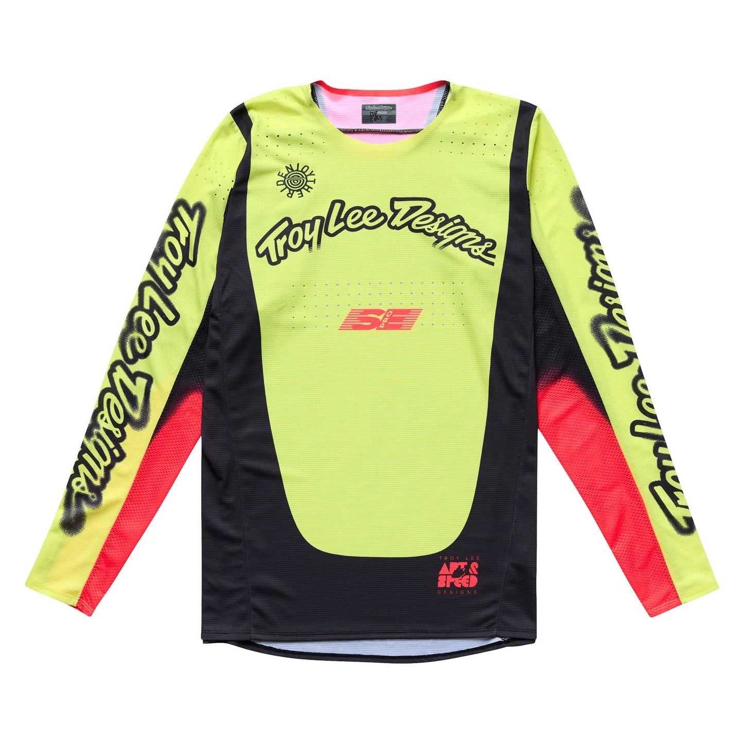 Troy Lee SE Pro ROAM MX Jersey (Glo Yellow)