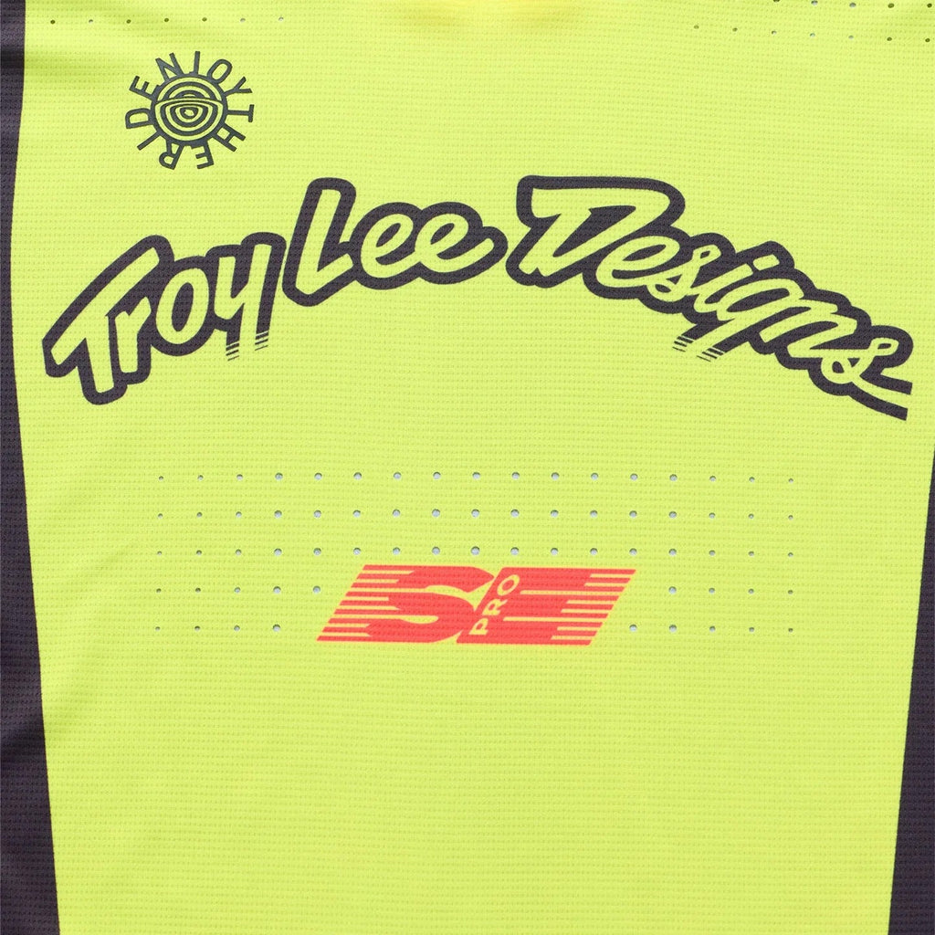 Troy Lee SE Pro ROAM MX Jersey (Glo Yellow)