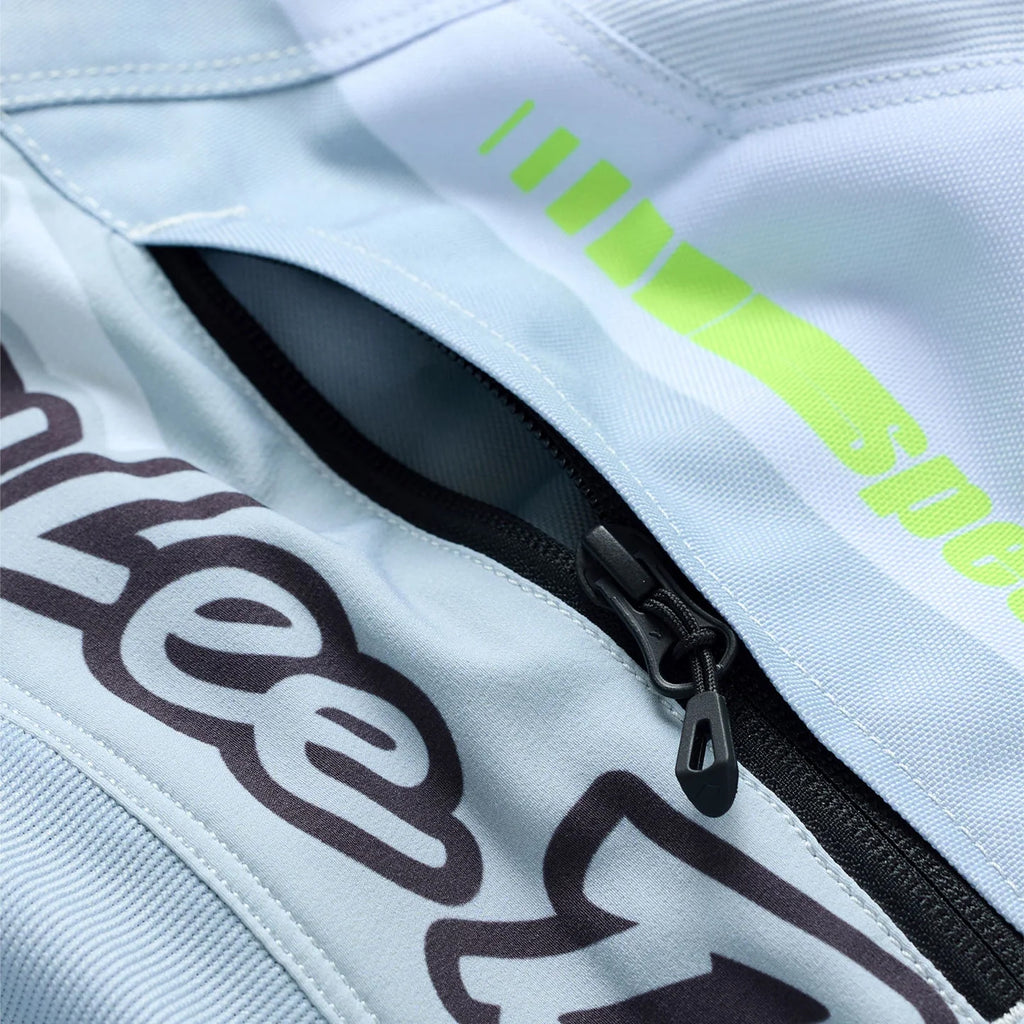Troy Lee MX Jersey & Pant Kit Deal - GP Pro FRAMES (Vapour/Grey/Flo Yellow)
