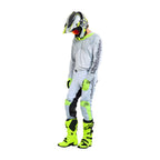 Troy Lee MX Jersey & Pant Kit Deal - GP Pro FRAMES (Vapour/Grey/Flo Yellow)