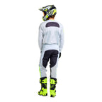 Troy Lee MX Jersey & Pant Kit Deal - GP Pro FRAMES (Vapour/Grey/Flo Yellow)