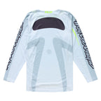 Troy Lee MX Jersey & Pant Kit Deal - GP Pro FRAMES (Vapour/Grey/Flo Yellow)