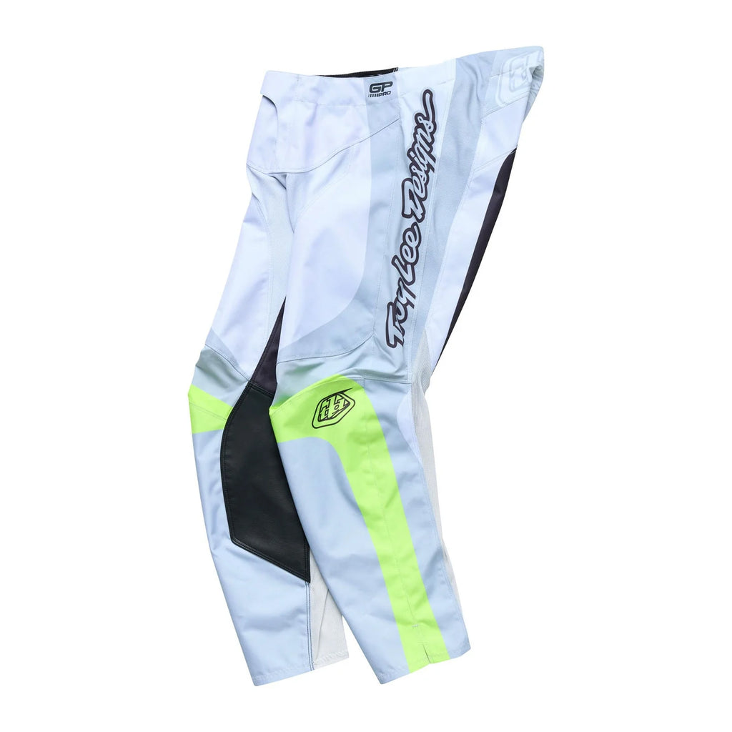 Troy Lee MX Jersey & Pant Kit Deal - GP Pro FRAMES (Vapour/Grey/Flo Yellow)