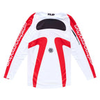Troy Lee MX Jersey & Pant Kit Deal - GP Pro FRAMES (White/Red)